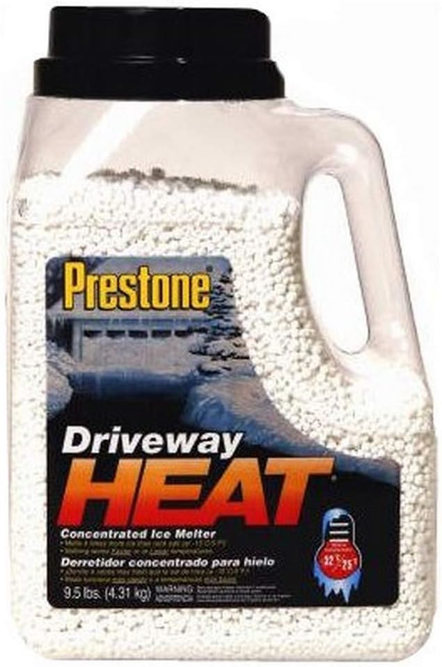 Prestone Driveway Heat Concentrated Ice Melter, 9.5-Pound