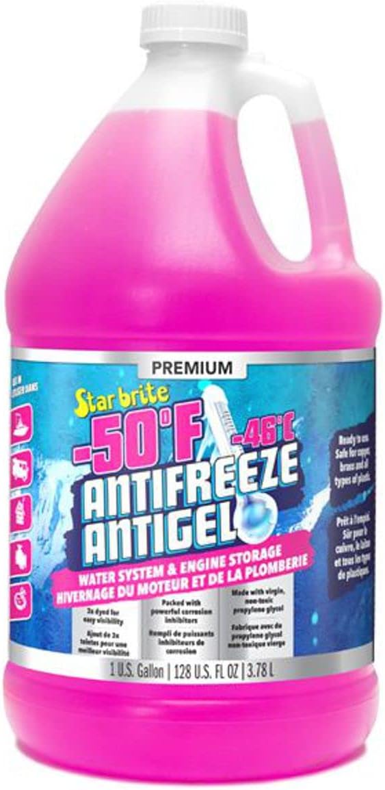 Starbrite Sea Safe Non-Toxic Anti-Freeze, 50F 1 Gallon