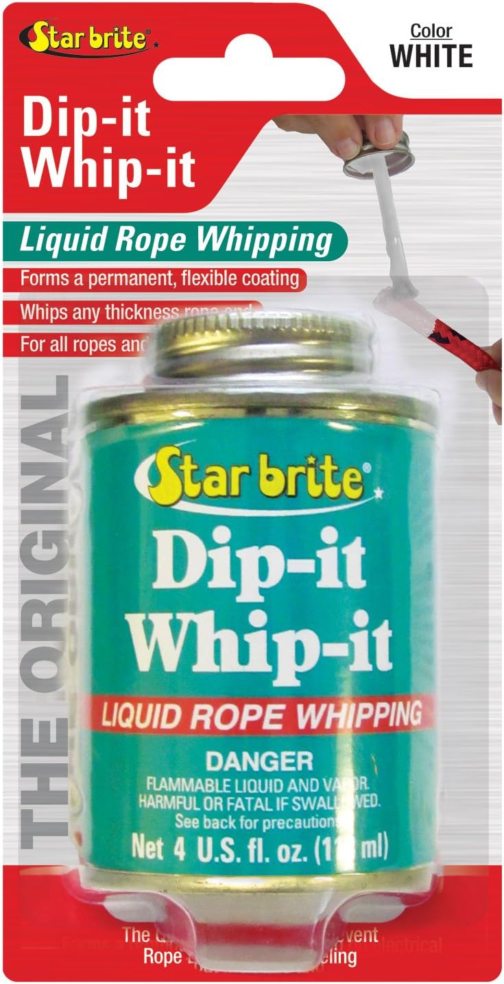 STAR BRITE Dip-It Whip-It Liquid Rope Whipping 4oz
