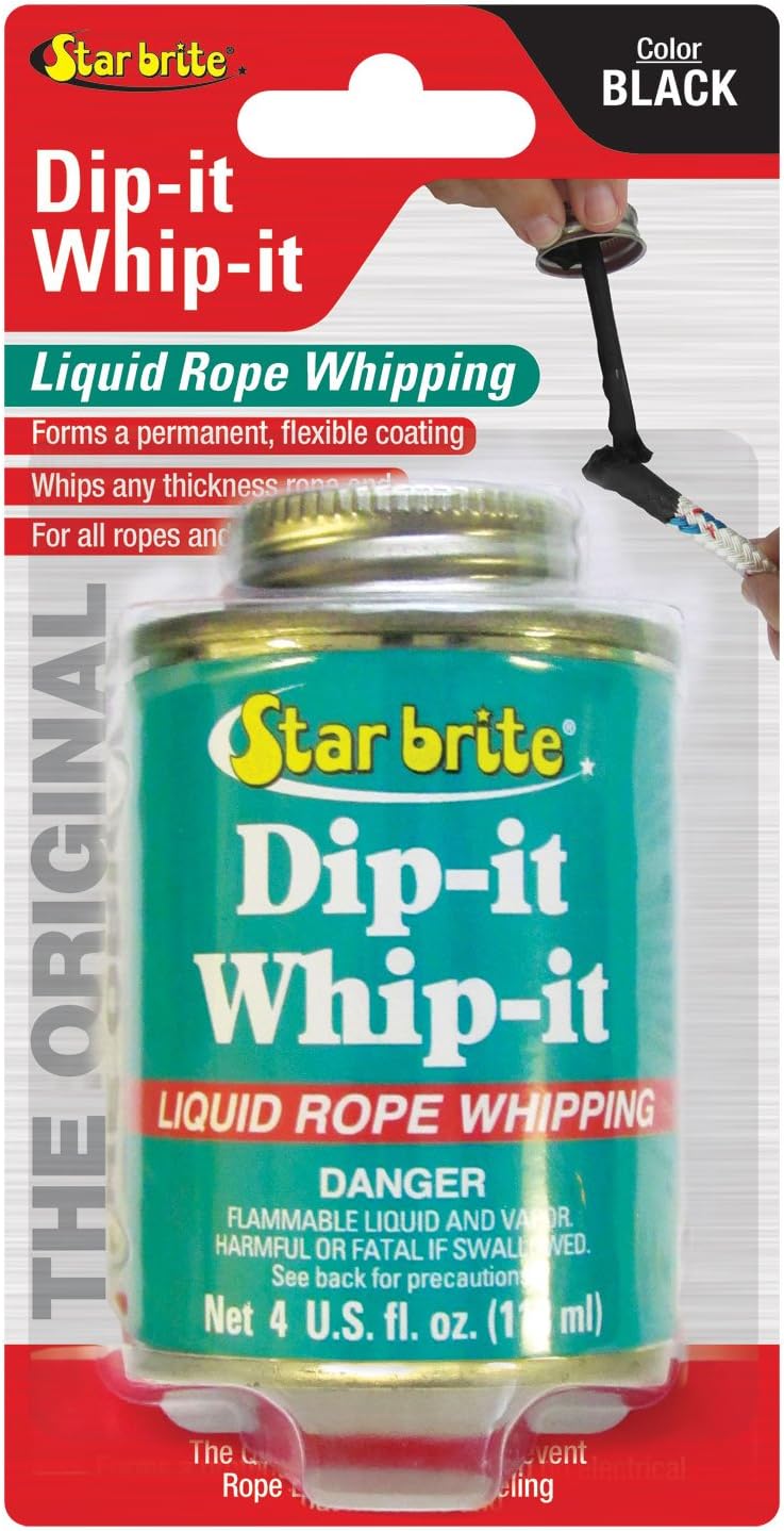 STAR BRITE Dip-It Whip-It Liquid Rope Whipping 4oz