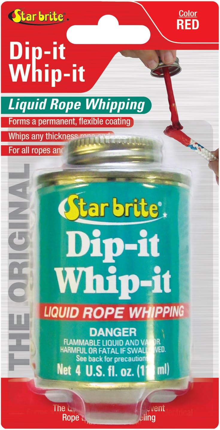 STAR BRITE Dip-It Whip-It Liquid Rope Whipping 4oz
