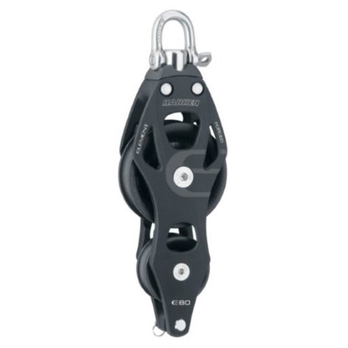 HARKEN 80mm Element Fiddle Swivel Block w/Becket