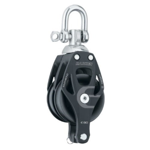HARKEN 80mm Element Double Swivel Block w/Becket