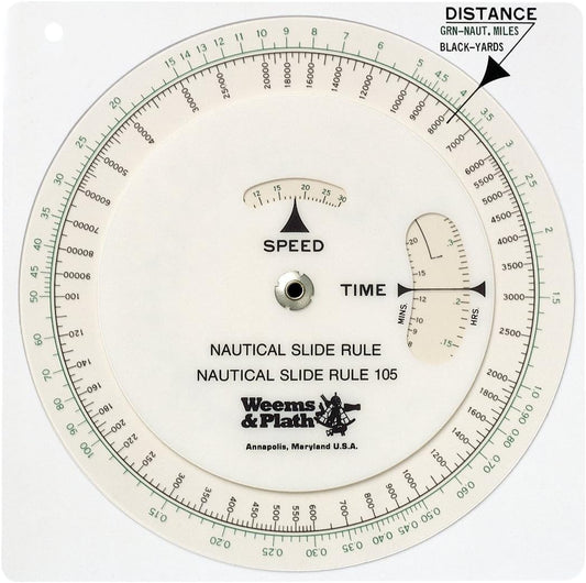 Weems & Plath Marine Navigation Nautical Slide Rule