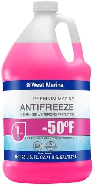 West Marine -50°F Engine & Water System Antifreeze, Gallon