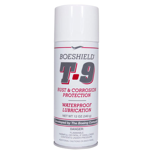 BOESHIELD T-9 Rust & Corrosion Protection/Inhibitor and Waterproof Lubrication, 12 oz.