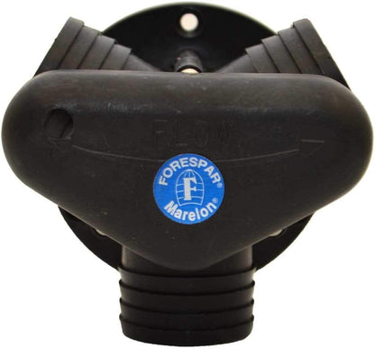 Forespar Y-Valve, Directional, 1" Barbed Ends