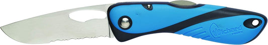 WICHARD OFFSHORE BLUE SERRATED KNIFE