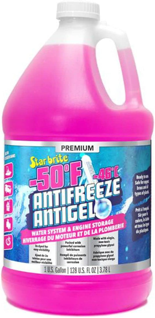 Starbrite Sea Safe Non-Toxic Anti-Freeze, 50F 1 Gallon