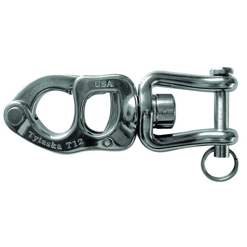 Tylaska T12 Clevis Bail Trigger Snap Shackle – 8mm Pin