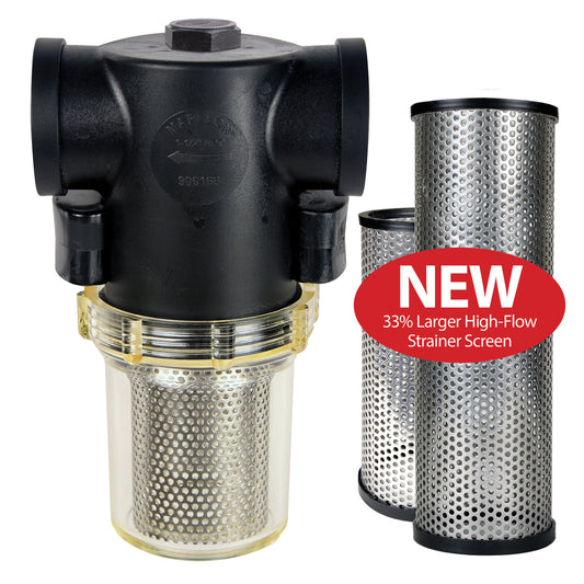 Forespar Titan T-150 Water Strainer 1-1/2"