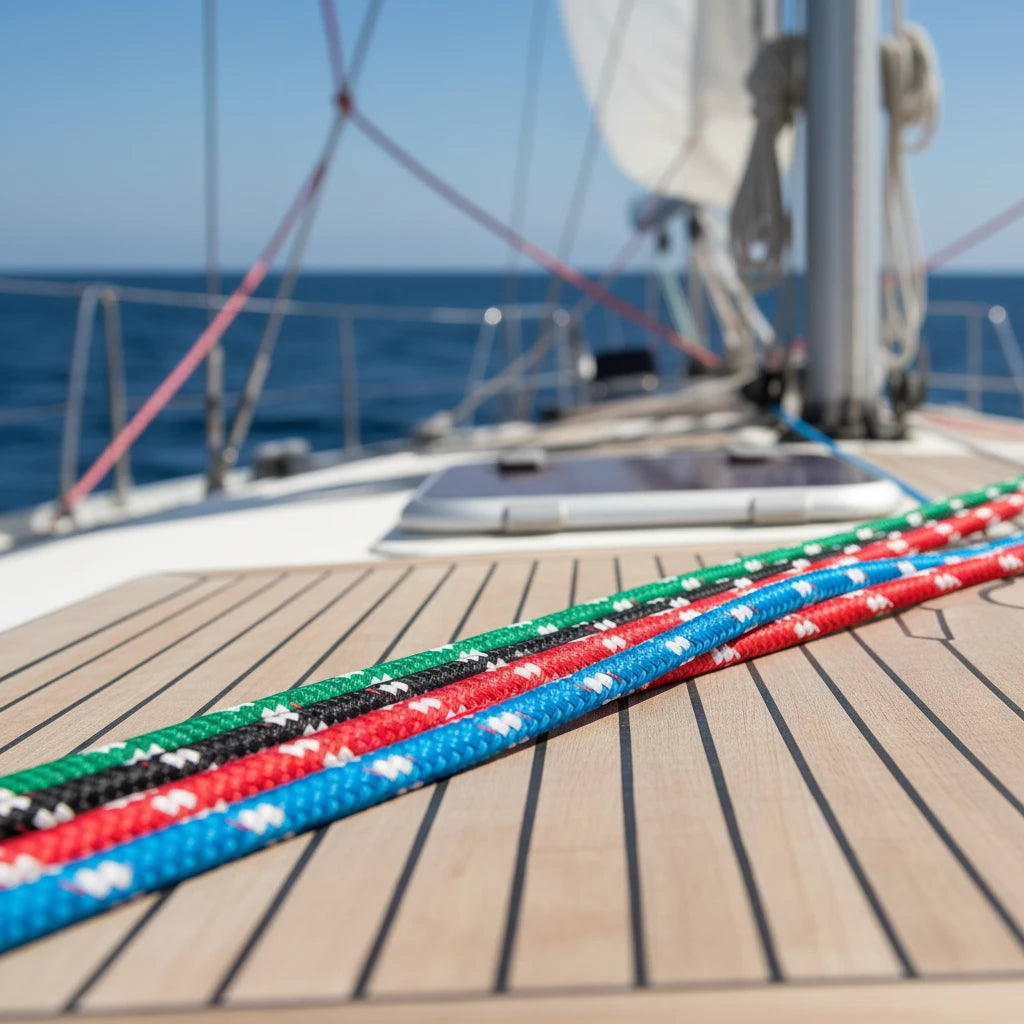 New England Ropes Yellow New England Ropes Sailing Yacht Sta-Set Colors & Sizes – A MARINE SUPPLY