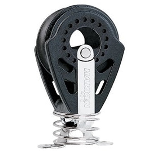 HARKEN 40mm Carbo Block w/Spring and Eyestrap - Assembled