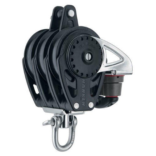 HARKEN 75mm Triple Carbo Block w/Cam & Becket