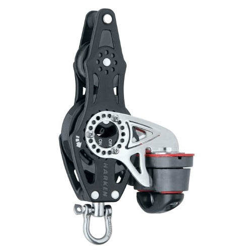 HARKEN 57mm Carbo Fiddle Ratchet w/Becket and 150 Cam