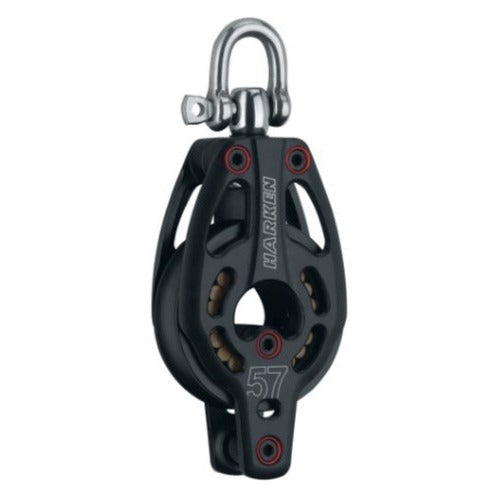 HARKEN 57mm Low Load Block w/Becket