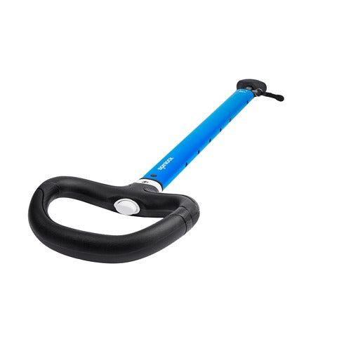 Spinlock Matt Light Blue  Asymmetric Handle Tiller Extension 600-900mm