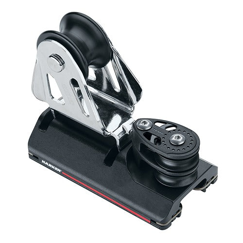 HARKEN SB 22mm 4:1 CB Genoa Lead Car w/Double Sheaves