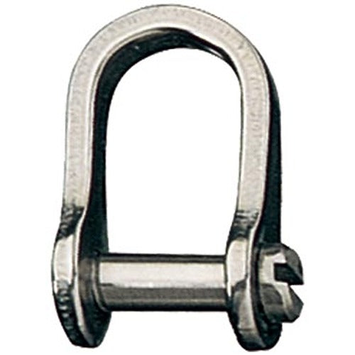 Ronstan Shackle, Standard Dee, Slotted Pin 1/4”, L:22mm, W:14mm RON-RF151