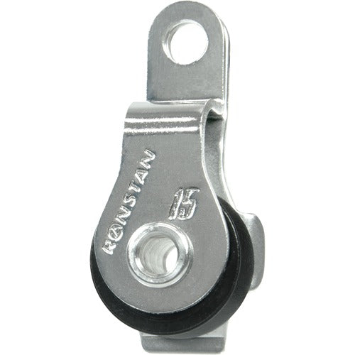 Ronstan Series 15 BB Block, Single Cheek, Single fastener mount RON-RF15151A