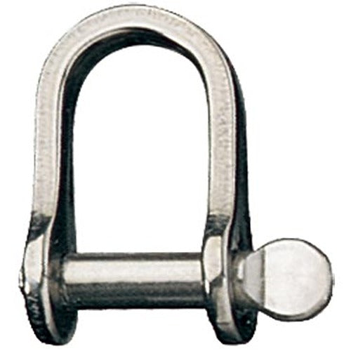 Ronstan Shackle, Standard Dee, 5/32” Pin, L:15mm,W:10mm RON-RF1806