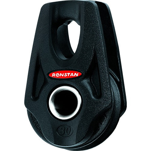 Ronstan Series 30 BB OrbitBlock,Single,LashingHead,BecketOption RON-RF35101