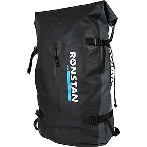 Ronstan Dry Roll-Top 55L Backpack, Black & Grey RON-RF4014