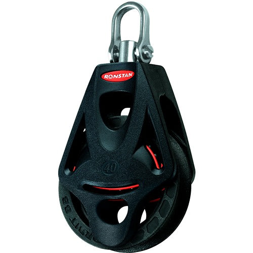 Ronstan Series 40 BB Orbit Block, Single, Becket, Swivel Head RON-RF45110