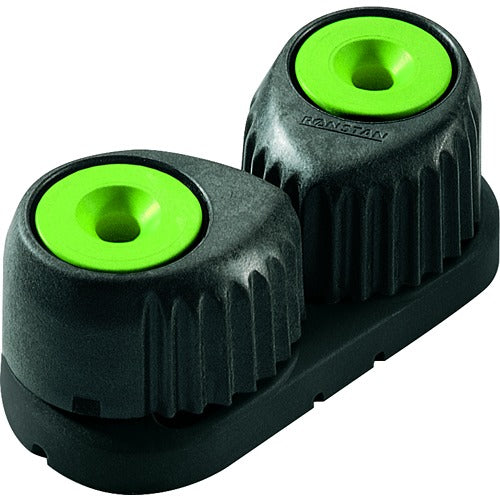 Ronstan Large ‘C-Cleat’ Cam Cleat Green, Black Base RON-RF5420G