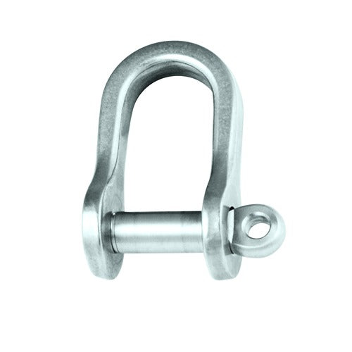 Ronstan Shackle, Standard Dee,Seizing Hole,8mm (5/16" )Pin RON-RF618H