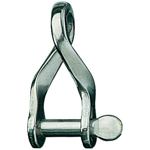 Ronstan Shackle, Twisted, Pin 4mm, L:22.7mm, W:10mm RON-RF627