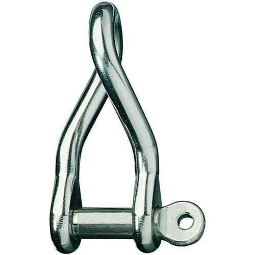 Ronstan Shackle, Twisted, Pin 3/8”, L:53mm, W:16mm RON-RF631