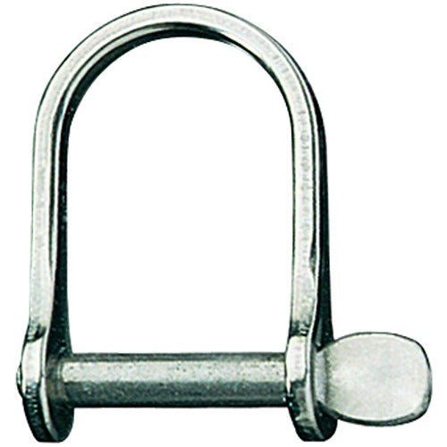 Ronstan Shackle, Wide Dee, Pin 5/16”, L:51mm, W:28mm RON-RF639