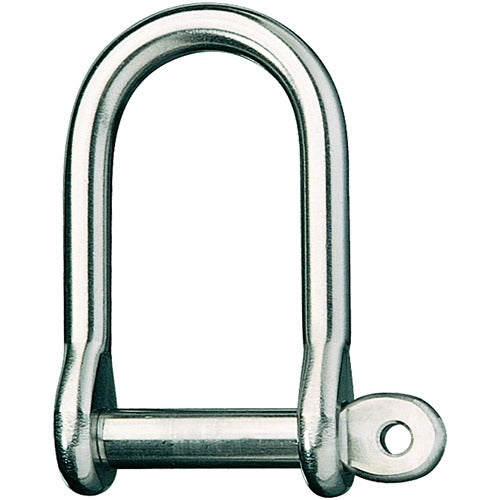 Ronstan Shackle, Wide Dee, Pin 1/2”, L:66mm, W:31mm RON-RF641