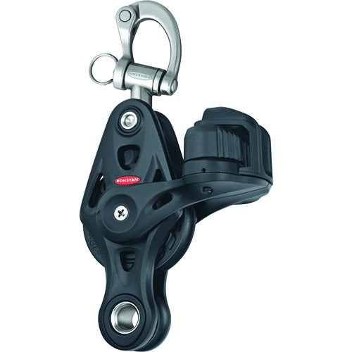 Ronstan Series 60 Core Block, Fiddle Cleat Snap Shackle RON-RF64523